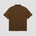 Load image into Gallery viewer, Polar Surf Polo Shirt Pique Black / Caramel
