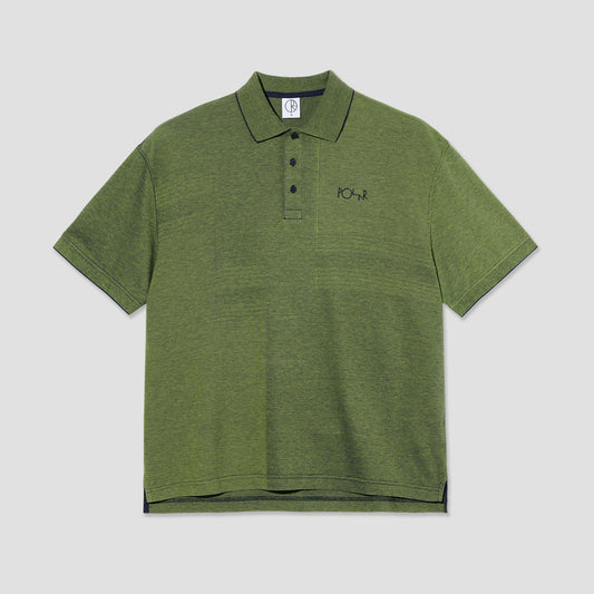 Polar Surf Polo Shirt Pique Green / Blue