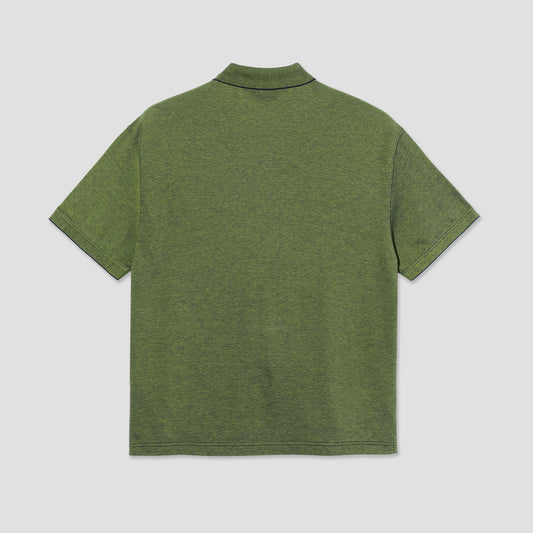 Polar Surf Polo Shirt Pique Green / Blue
