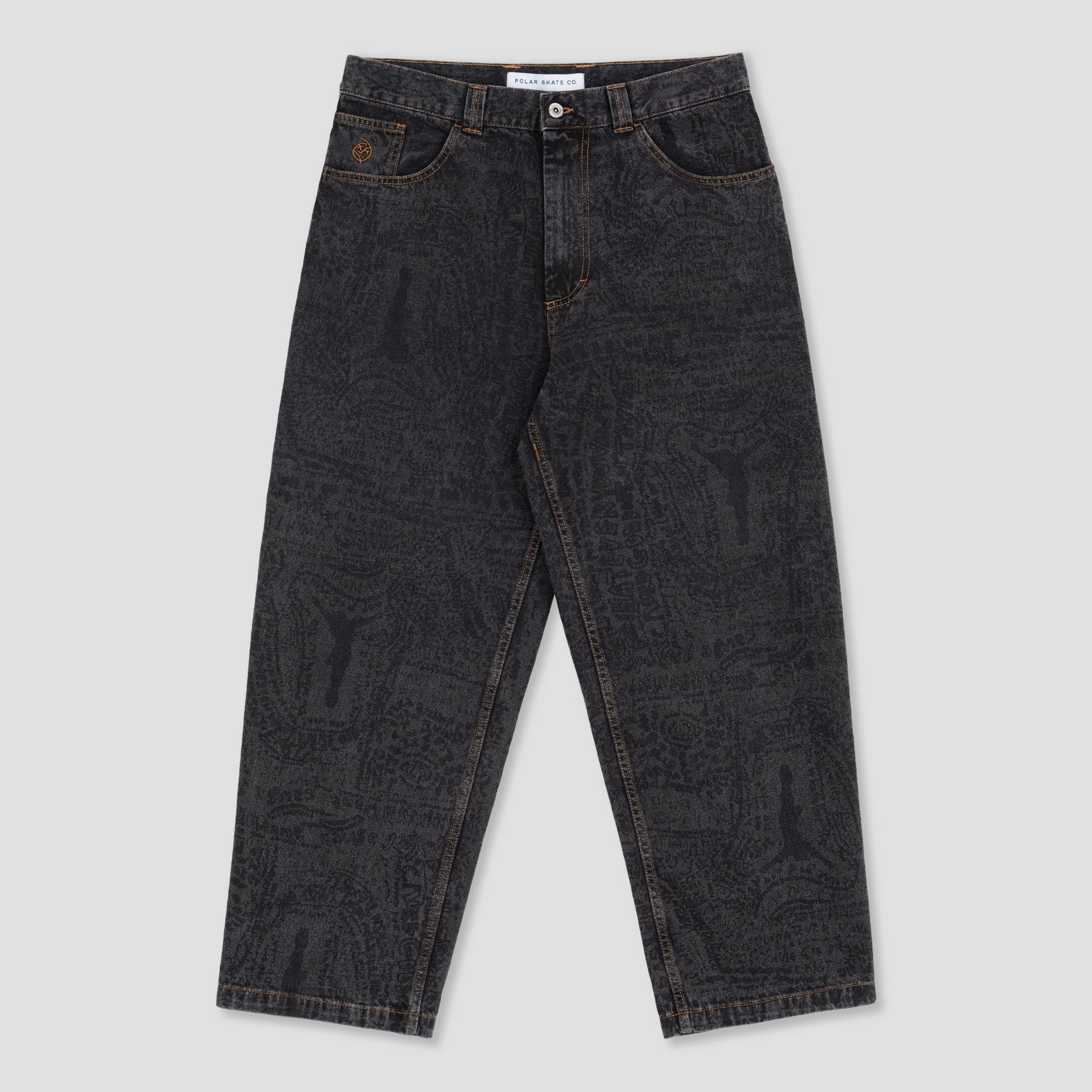 polar skate co big boy washed black 