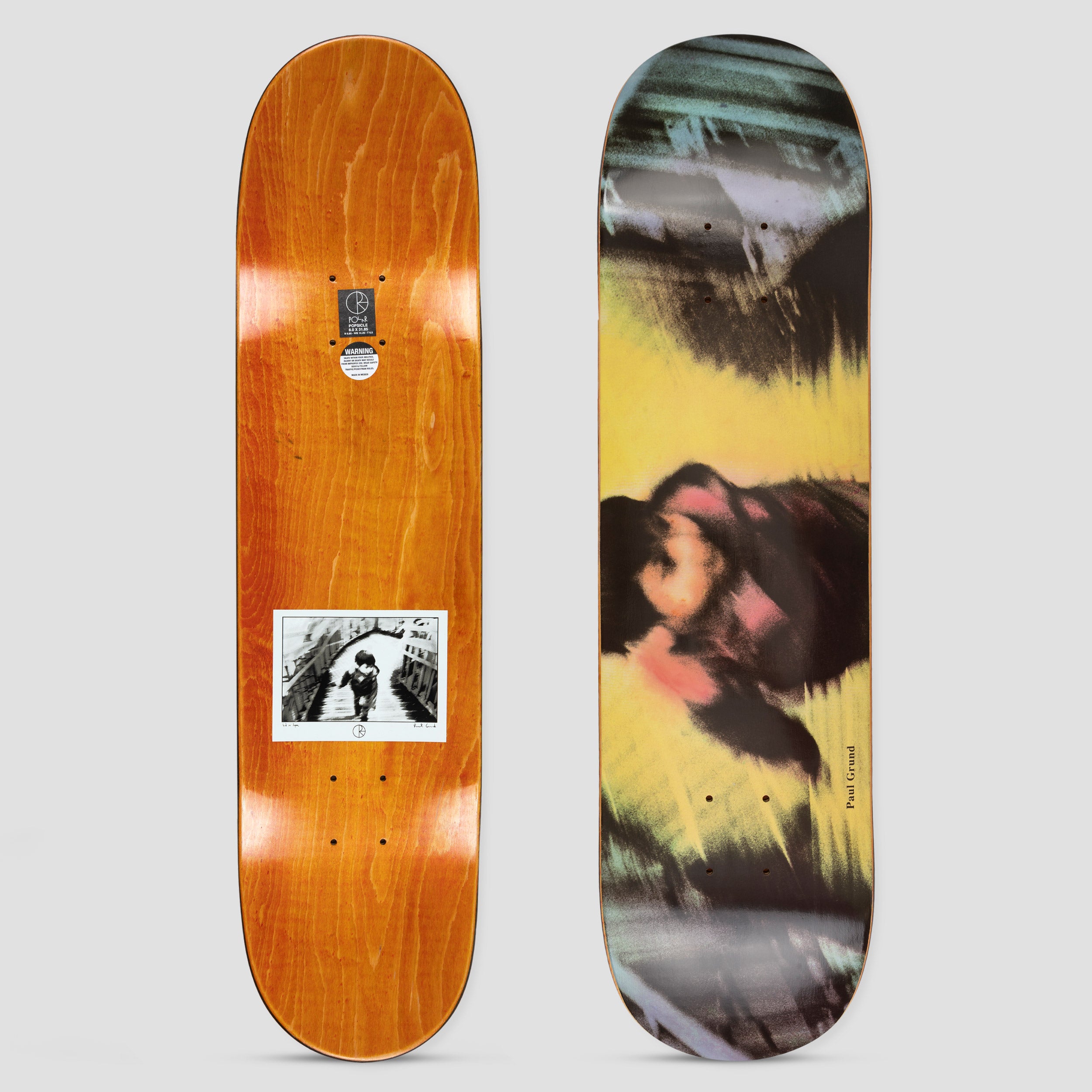 Polar 8.0 Paul Grund Kid In Japan Skateboard Deck – Slam City Skates