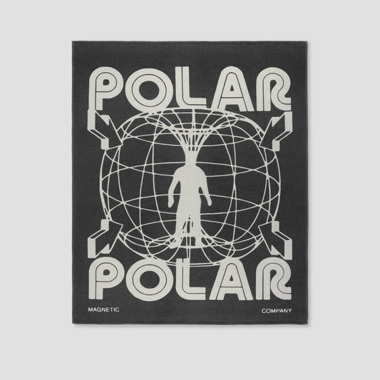 Polar Skate Co Picnic Blanket Magnet Black / Cloud White