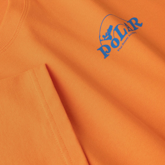 Polar Skate Co Dreams T-Shirt Orange