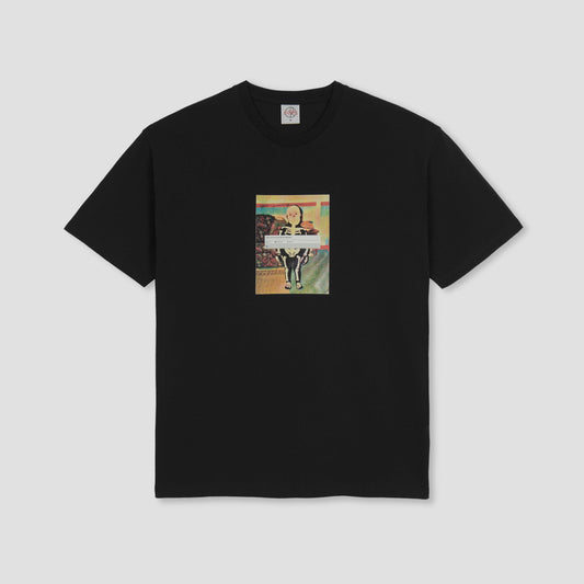 Polar Skate Co Skeleton Kid T-Shirt Black