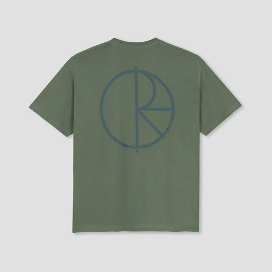 Polar Skate Co Stroke Logo T-Shirt Jade Green / Dark Green