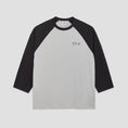 Load image into Gallery viewer, Polar 3/4 Sleeve T-Shirt Black / Silver
