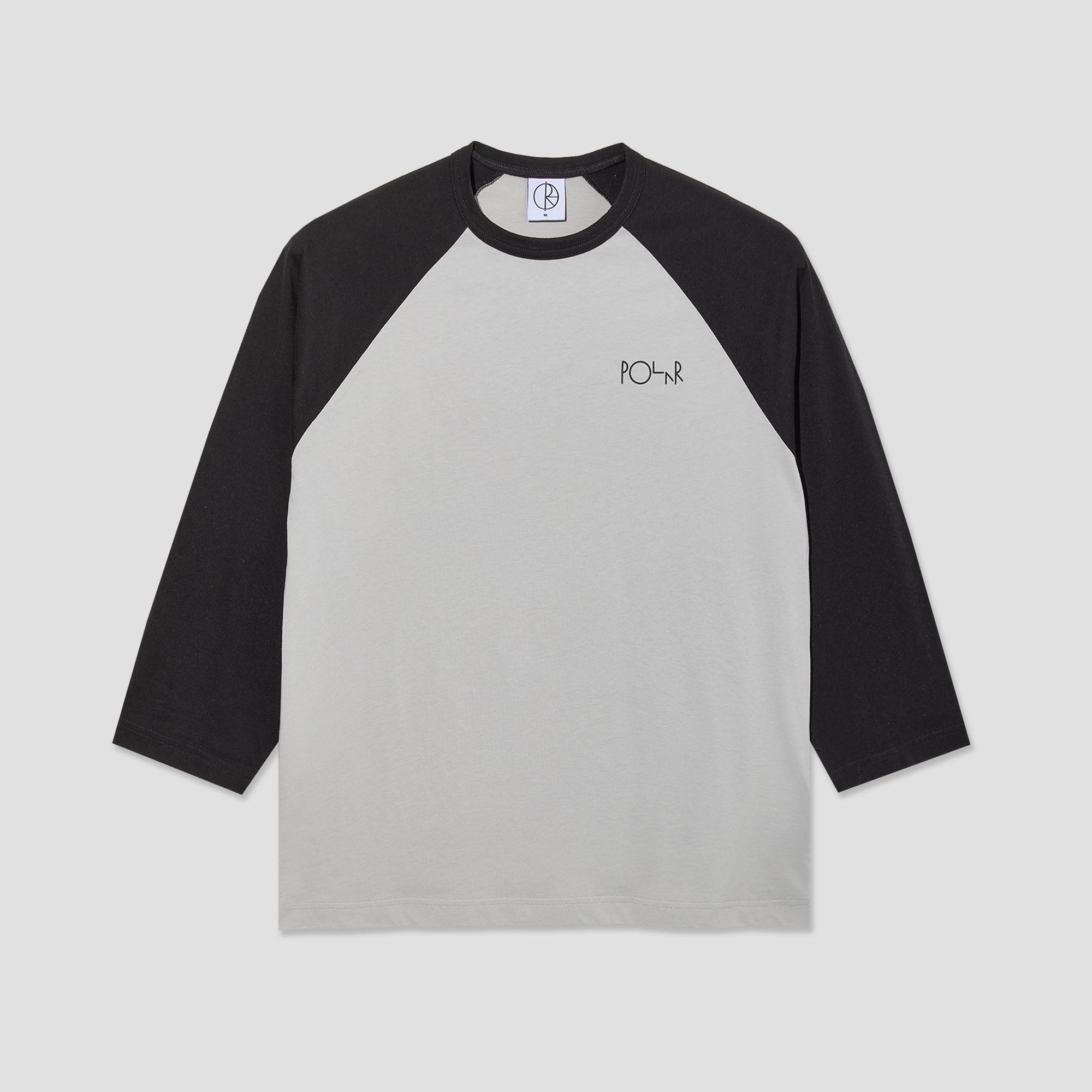 Polar 3/4 Sleeve T-Shirt Black / Silver