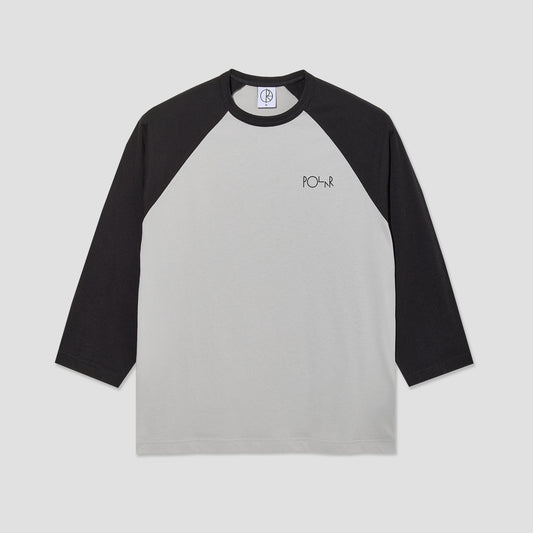 Polar 3/4 Sleeve T-Shirt Black / Silver