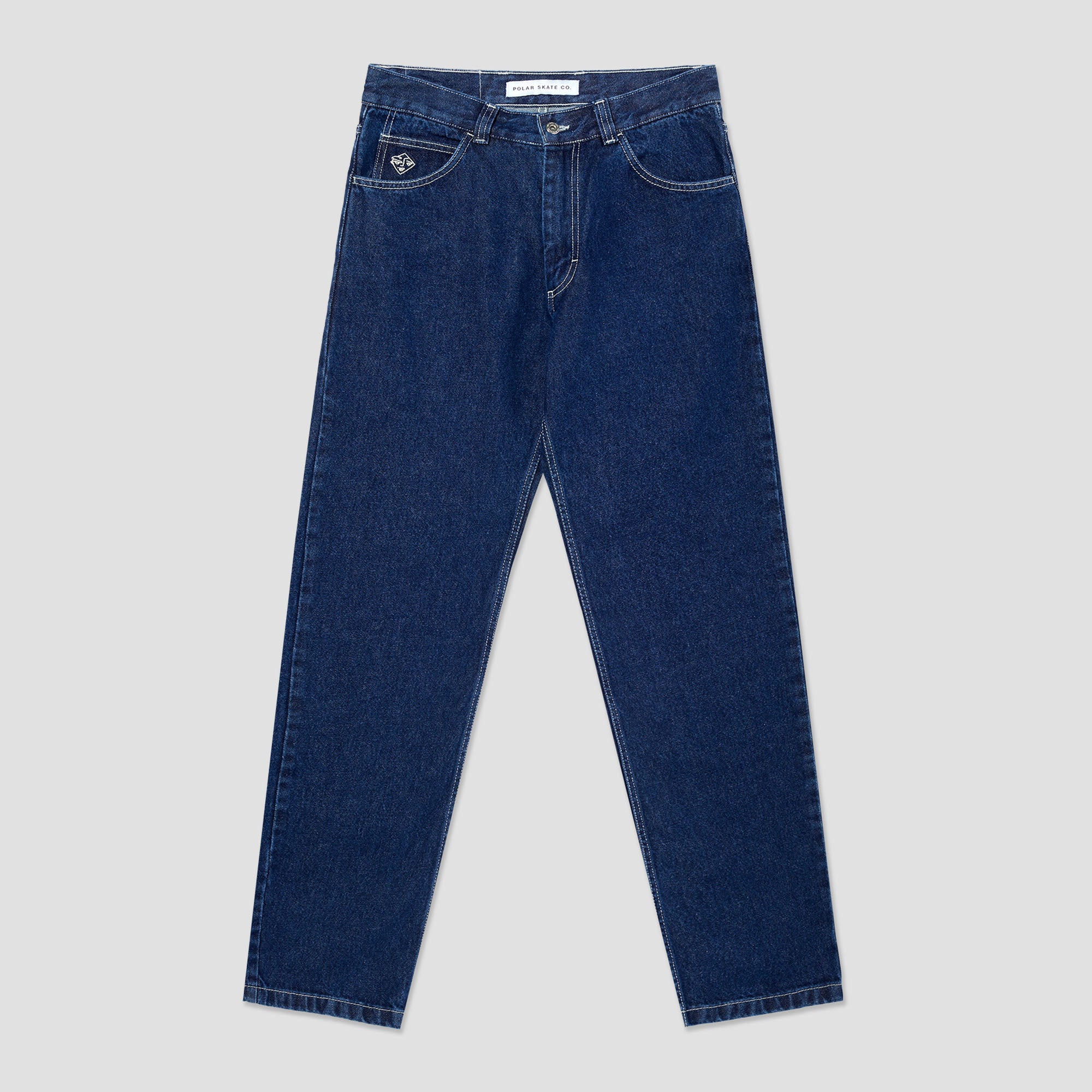 Polar 89 Pants Dark Blue / White Stitching
