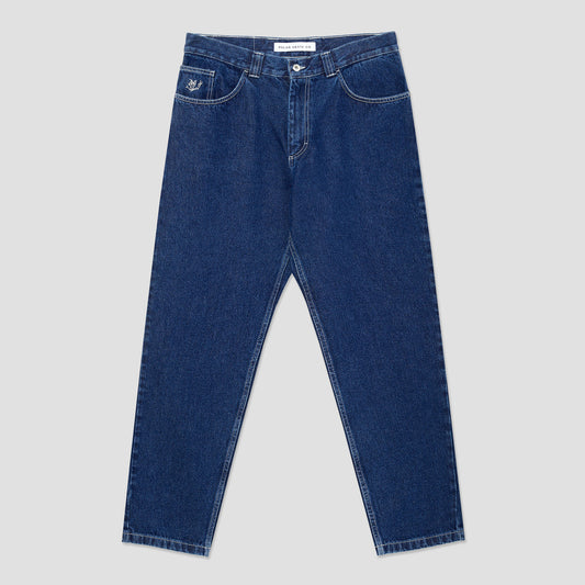 Polar 92 Pants Dark Blue / White Stitching