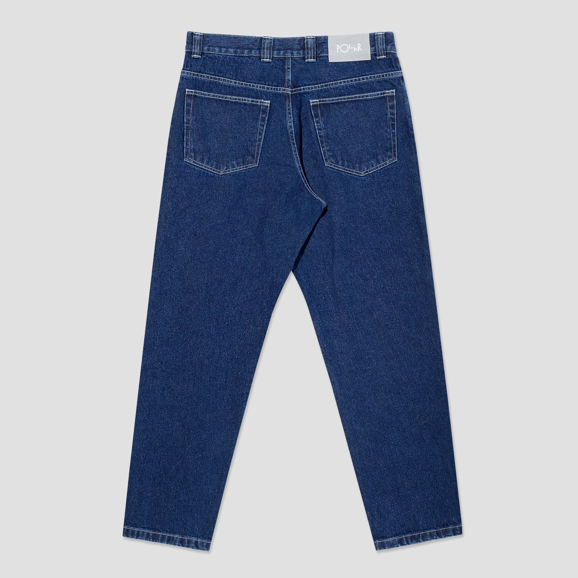 Polar 92 Pants Dark Blue / White Stitching