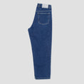 Load image into Gallery viewer, Polar 93 Pants Dark Blue / White Stitching
