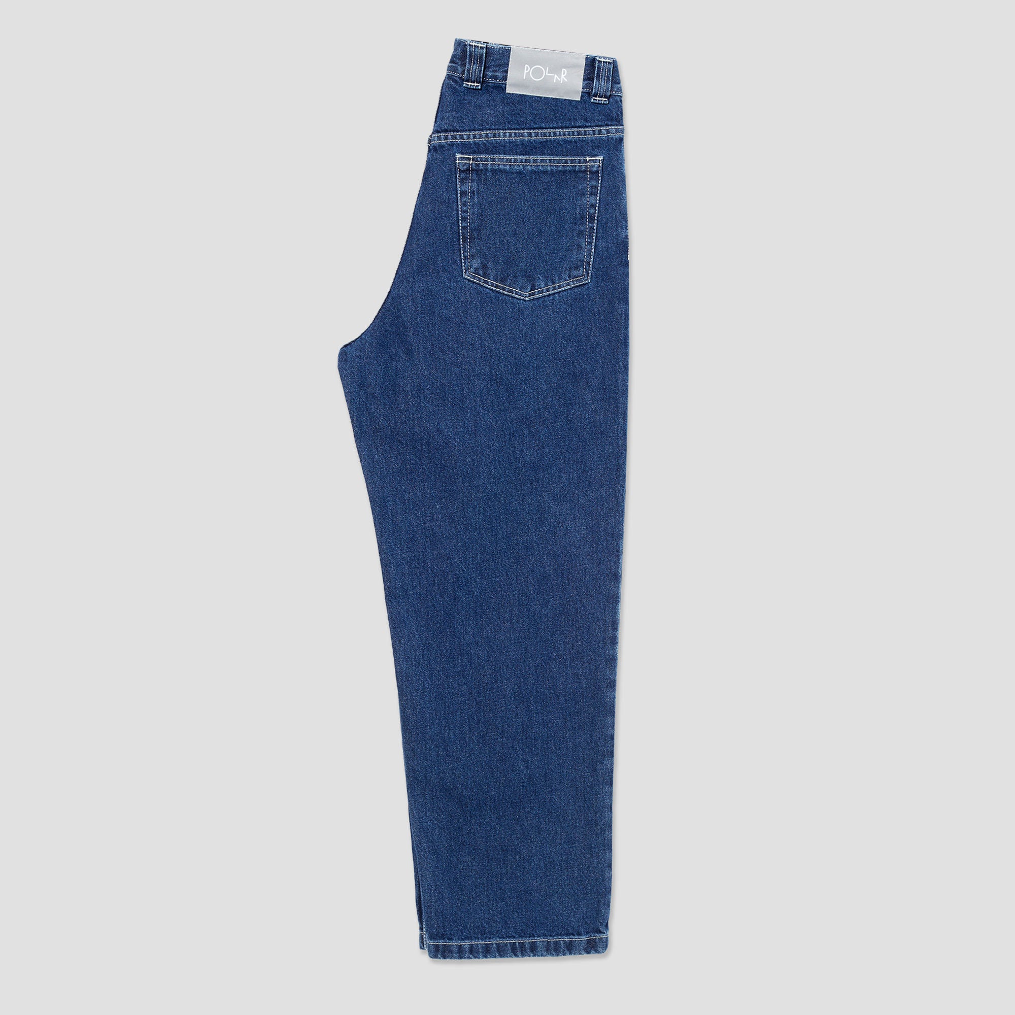 Polar 93 Pants Dark Blue / White Stitching
