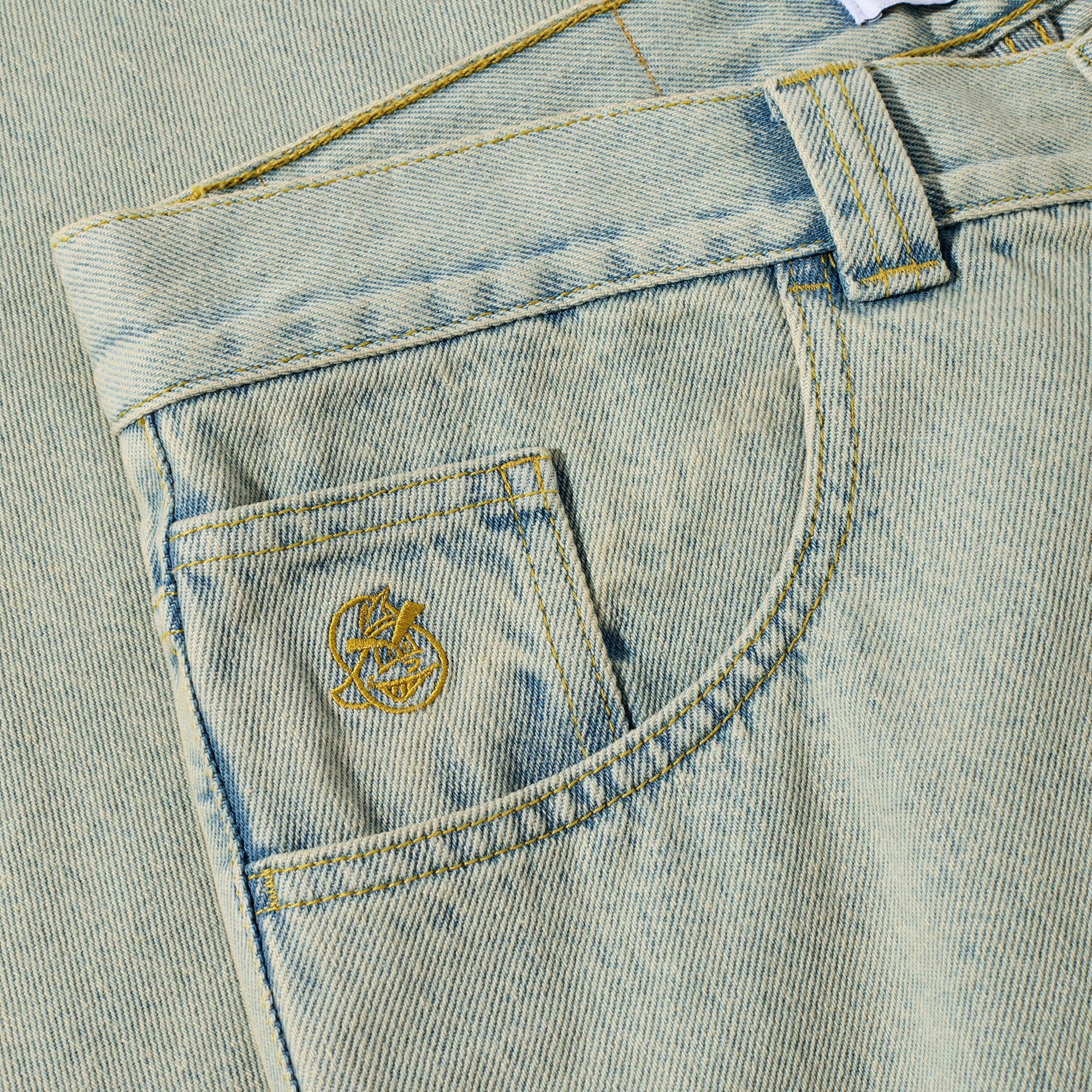 Polar 93 Pants Dirty Light Blue