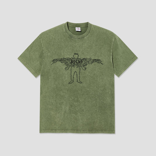 Polar Soul Acid T-Shirt Army Green
