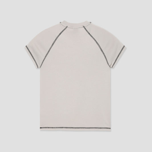 Polar Script Logo Baby T-Shirt Grey / Black