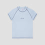 Polar Script Logo Baby T-Shirt Light Blue / Dark Blue