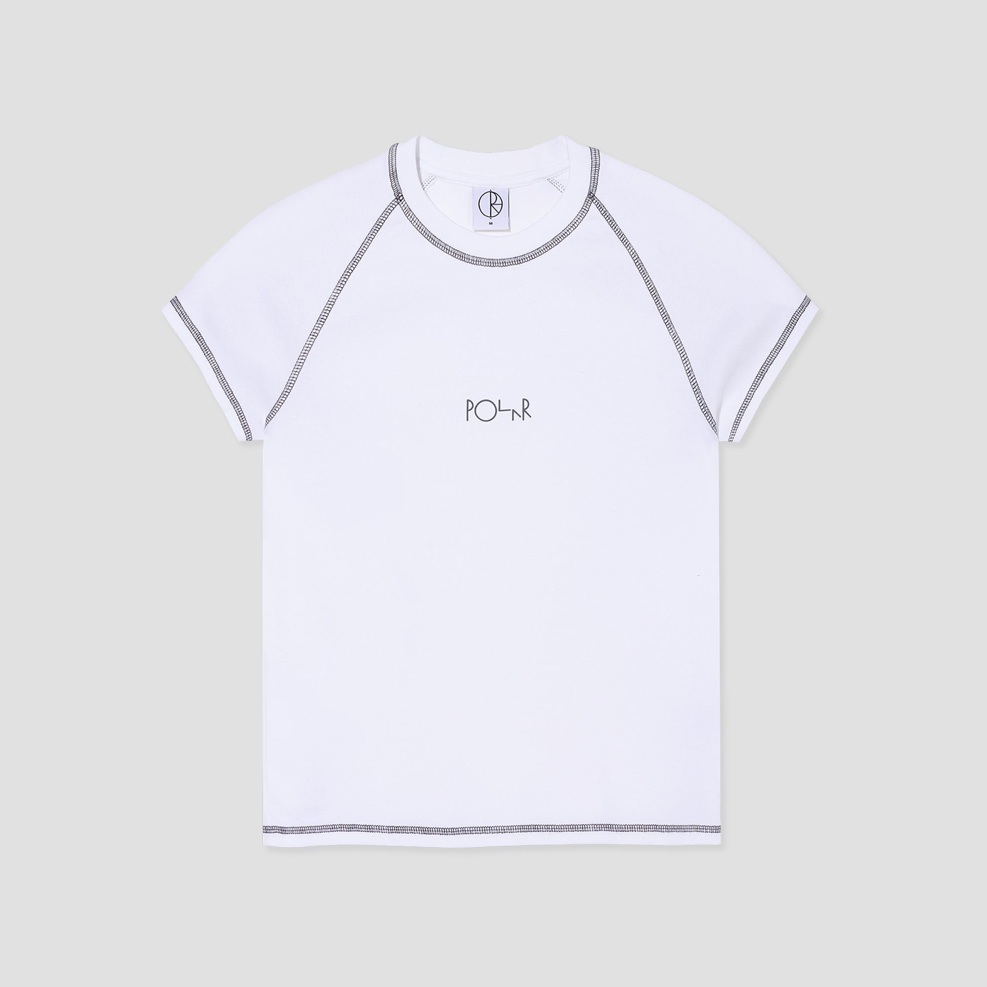 Polar Script Logo Baby T-Shirt White / Graphite