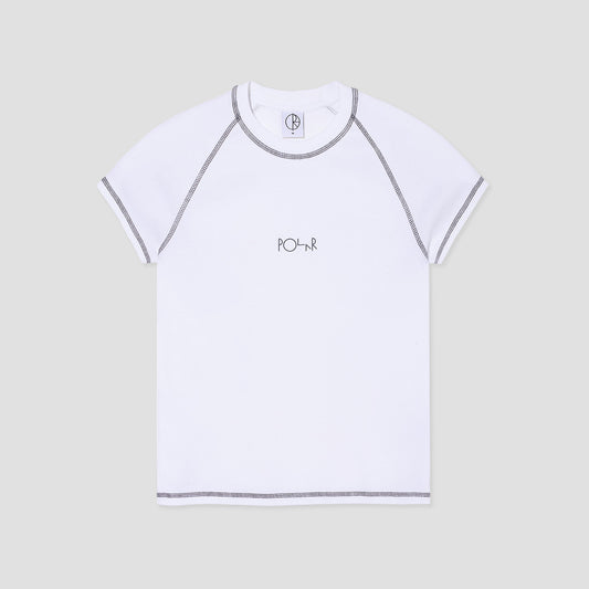 Polar Script Logo Baby T-Shirt White / Graphite
