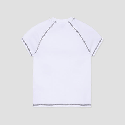 Polar Script Logo Baby T-Shirt White / Graphite