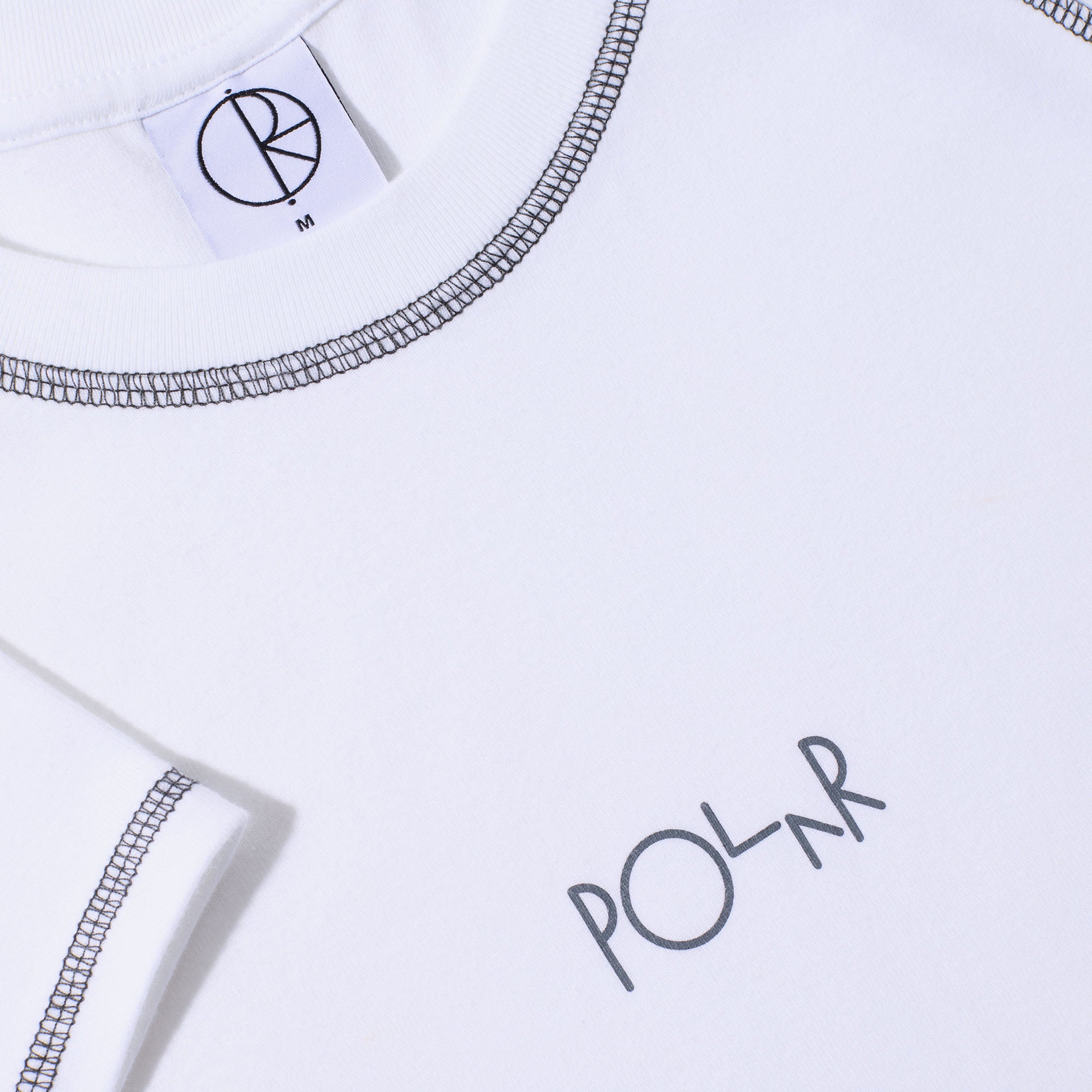 Polar Script Logo Baby T-Shirt White / Graphite