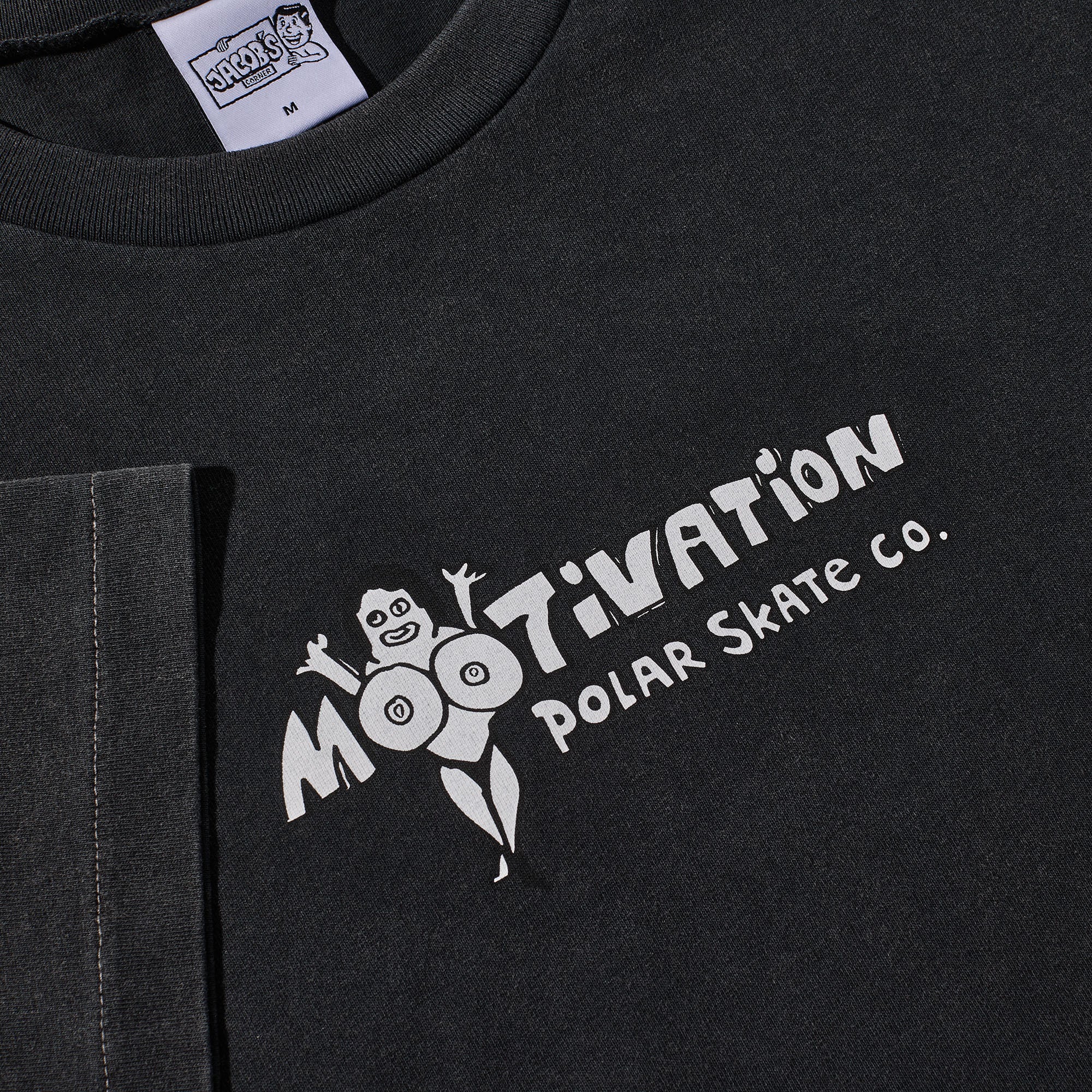 Polar Mootivation Band T-Shirt Silver Black