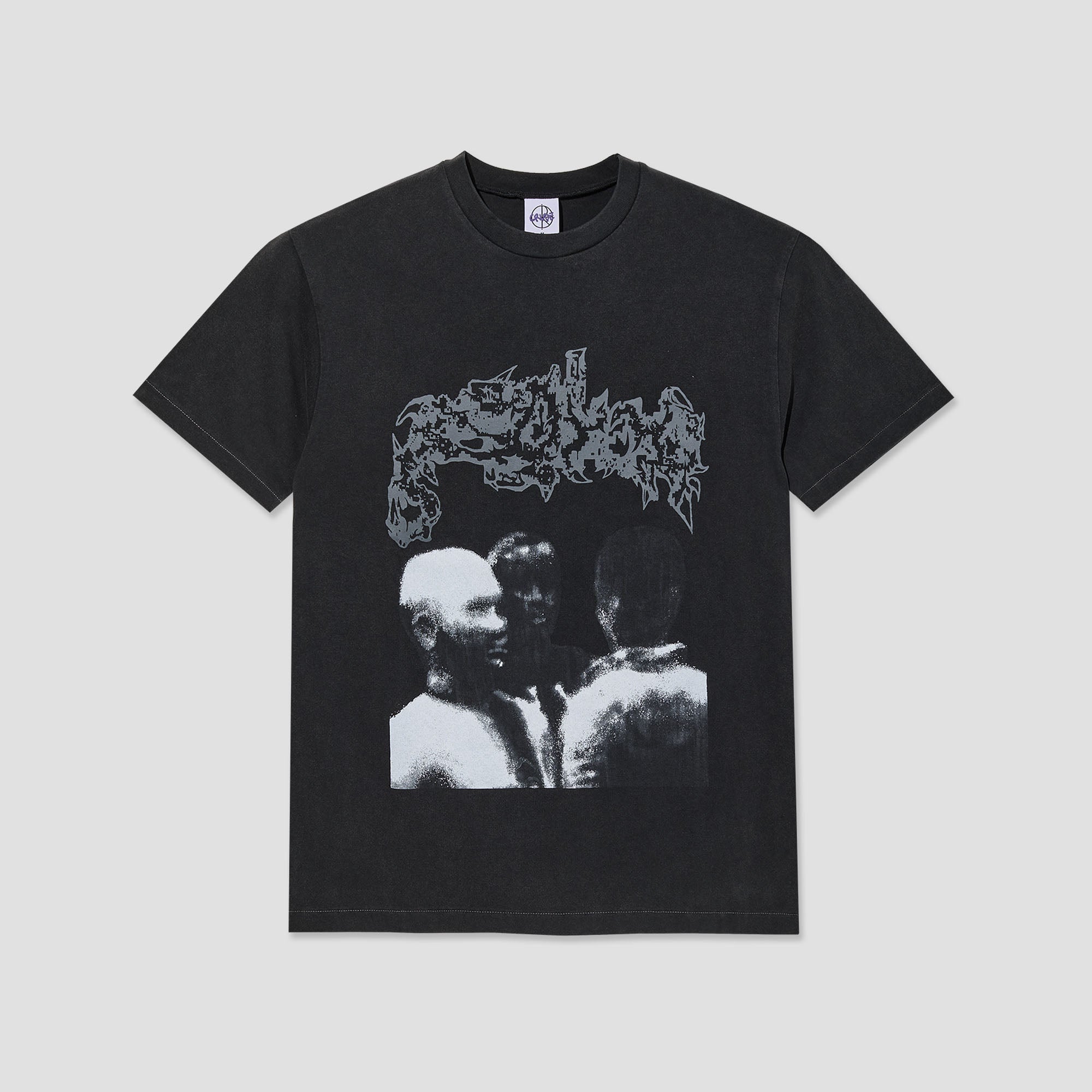 Polar Overhead Band T-Shirt Silver Black