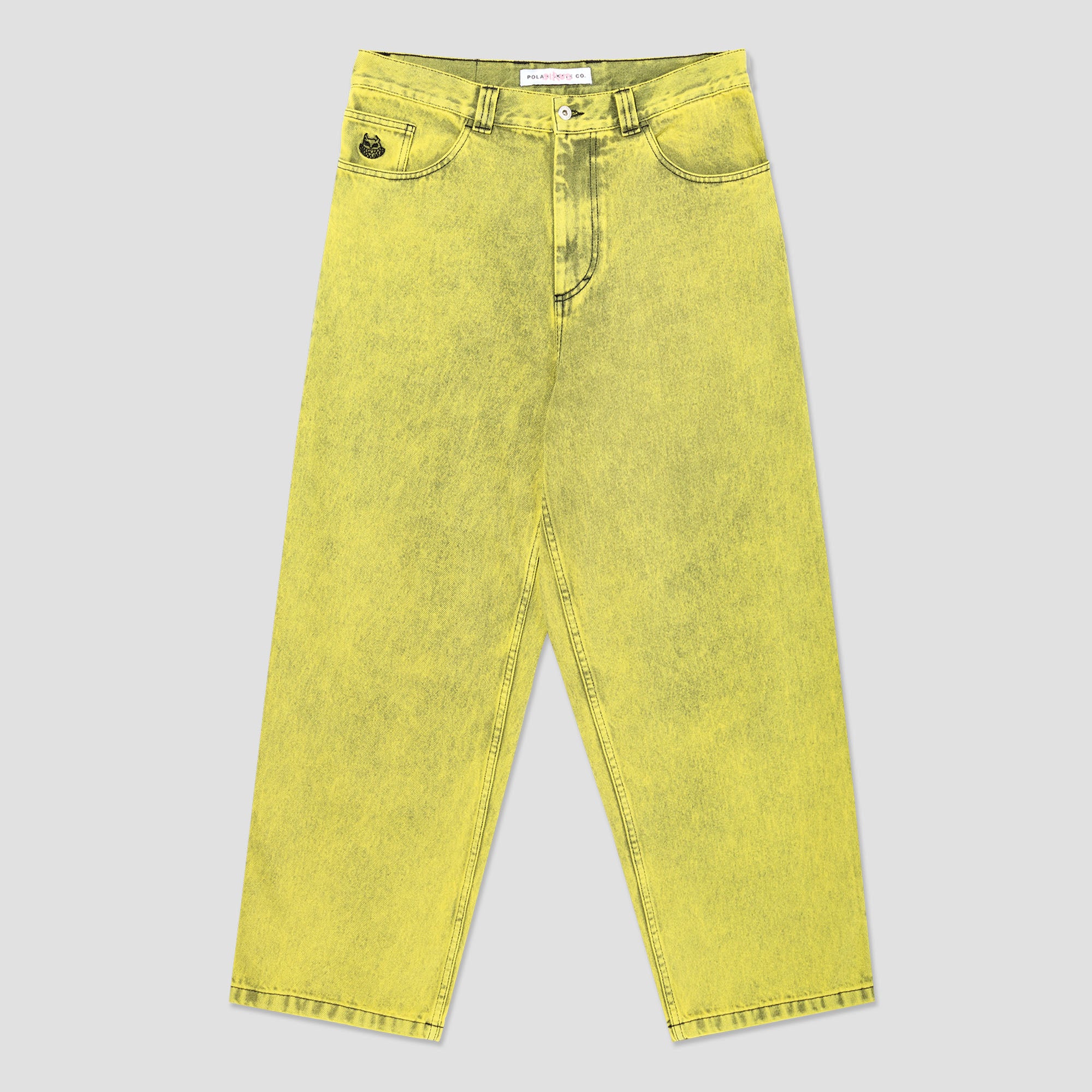 Polar Demon Child Big Boy Pants Lemon Black