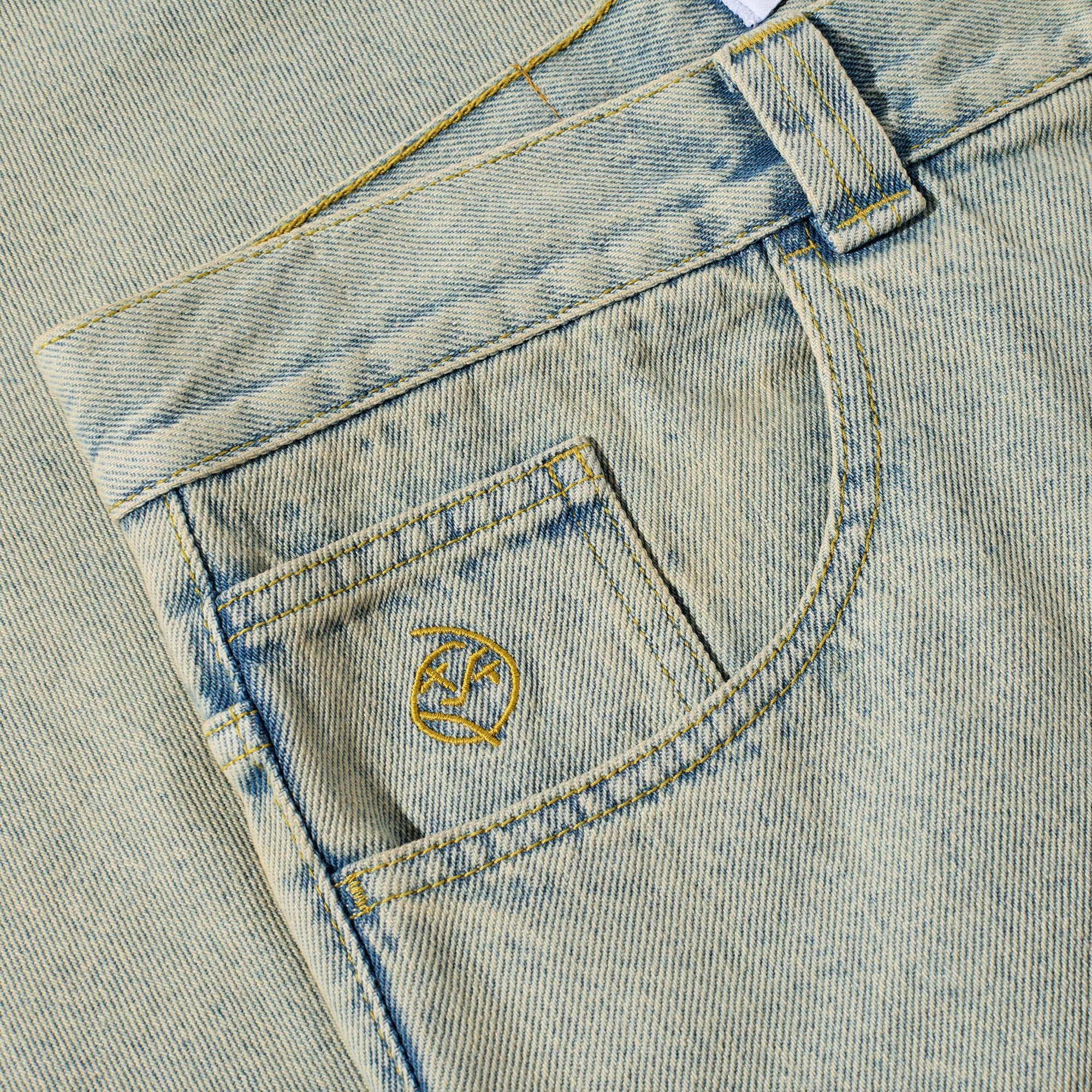 Polar Big Boy Pants Dirty Light Blue