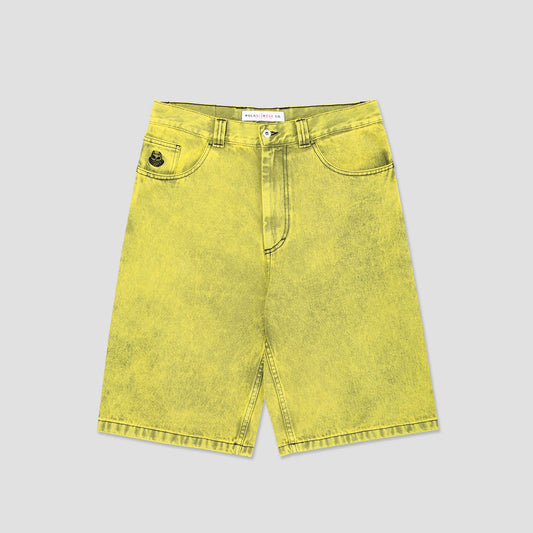 Polar Angel Child Big Boy Shorts Lemon Black