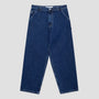 Polar Big Boy Work Pants Dark Blue / White Stitching
