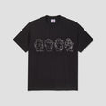 Load image into Gallery viewer, Polar 8 Heads Contrast T-Shirt Black / White
