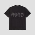 Load image into Gallery viewer, Polar 8 Heads Contrast T-Shirt Black / White
