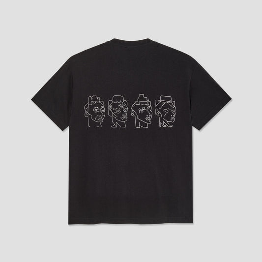 Polar 8 Heads Contrast T-Shirt Black / White