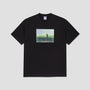 Polar Beach Walk Contrast T-Shirt Black / Purple