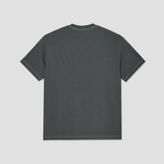 Polar Beach Walk Contrast T-Shirt Graphite / Green
