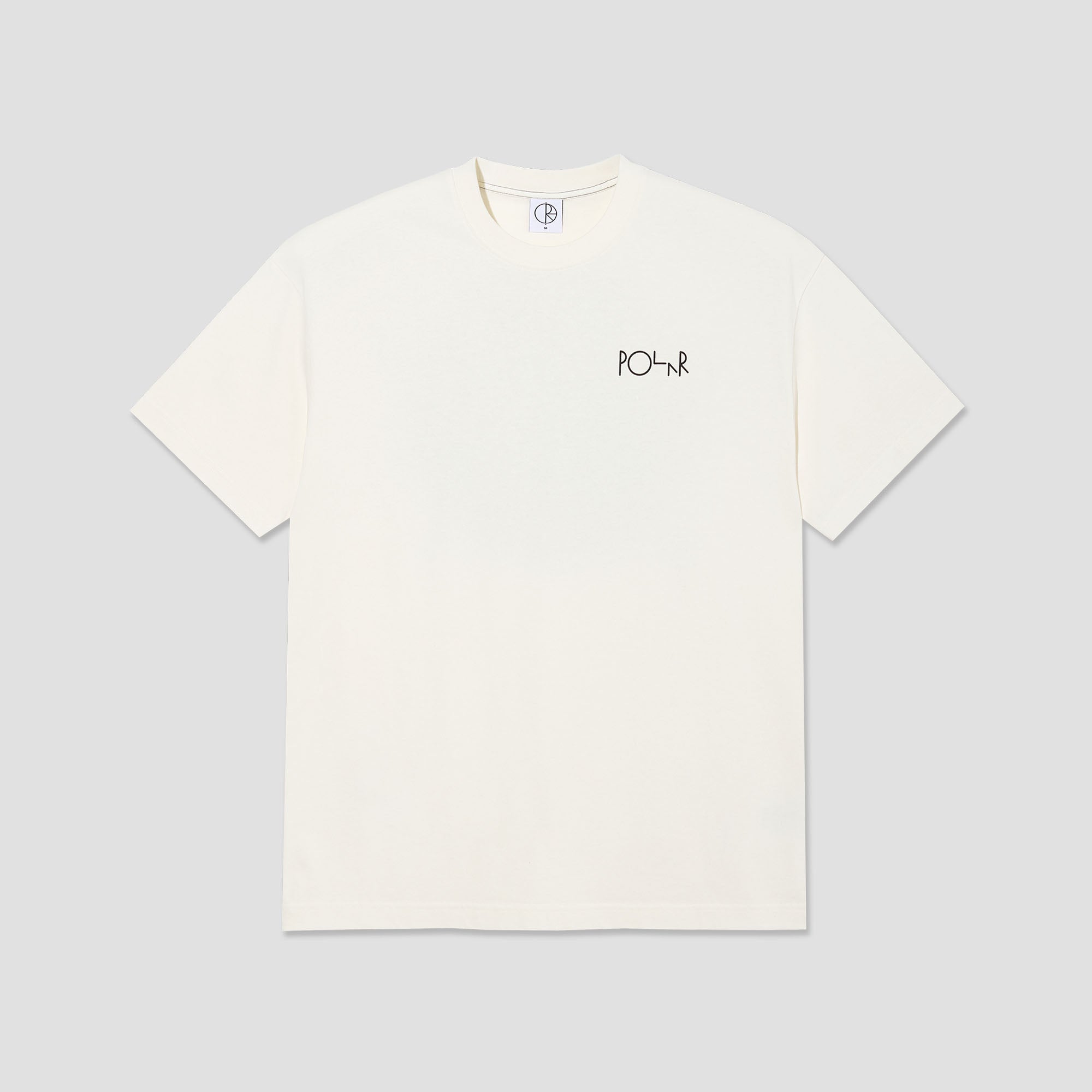 Polar Fill Logo Contrast T-Shirt Ivory / Black