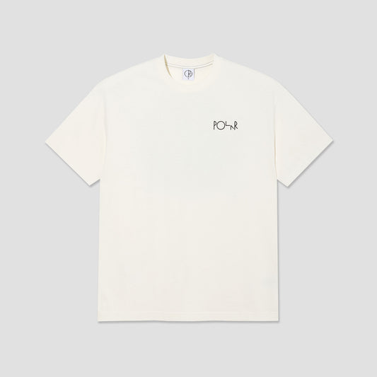 Polar Fill Logo Contrast T-Shirt Ivory / Black