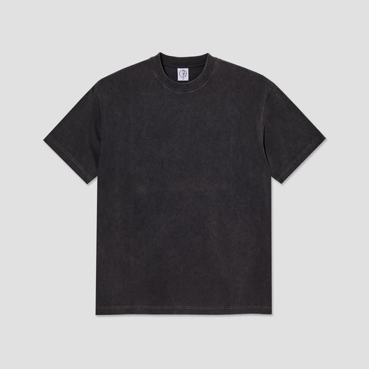Polar Stroke Logo Contrast T-Shirt Silver Black / Black