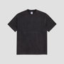 Polar Stroke Logo Contrast T-Shirt Silver Black / Black