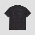 Load image into Gallery viewer, Polar Stroke Logo Contrast T-Shirt Silver Black / Black
