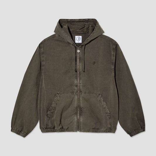 Polar Hooded Nick Jacket Washed Grey