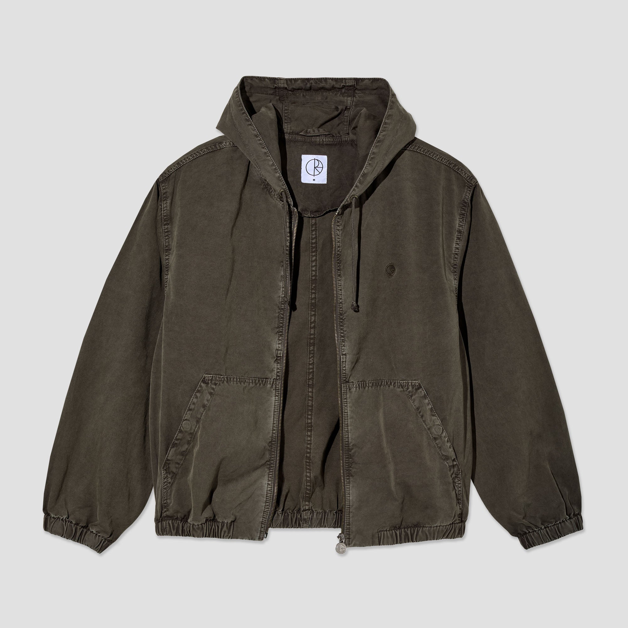 Polar Hooded Nick Jacket Washed Grey