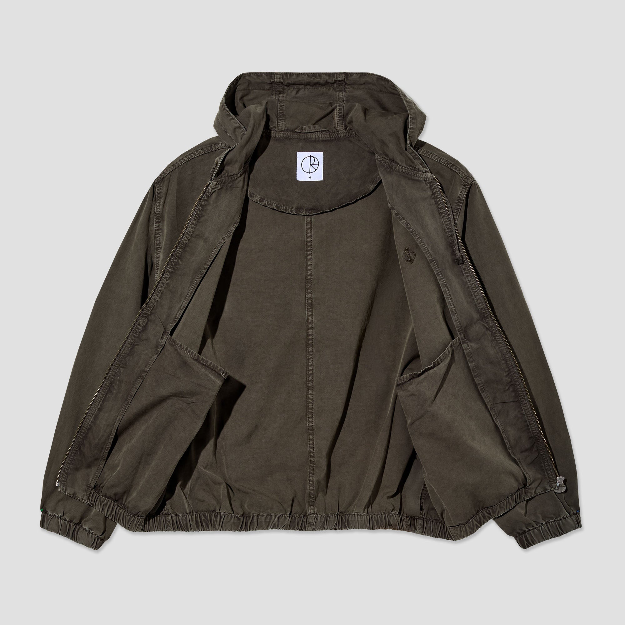 Polar Hooded Nick Jacket Washed Grey