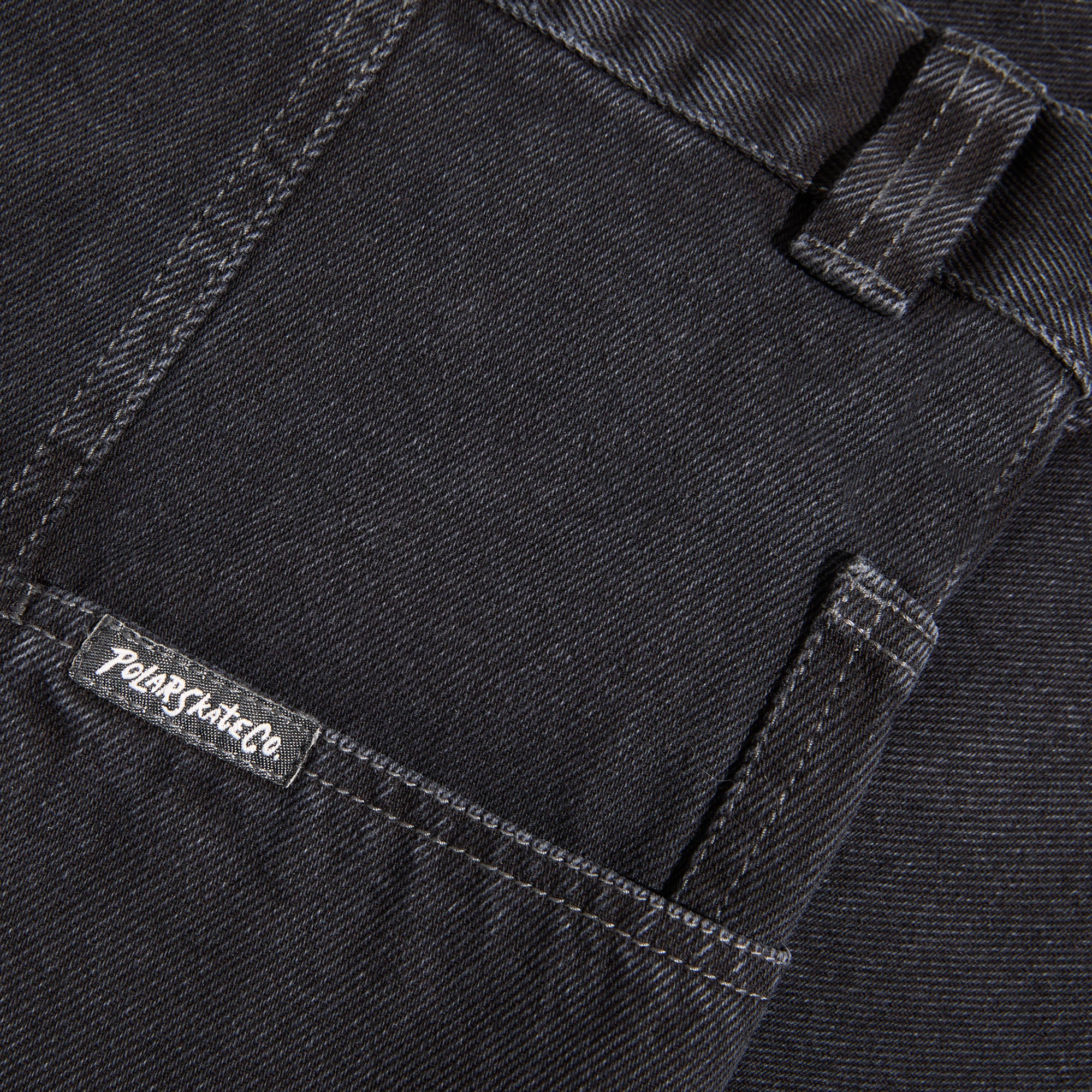 Polar Jiro Shorts Aged Black