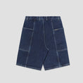Load image into Gallery viewer, Polar Jiro Shorts Dark Blue / White Stitching
