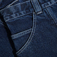 Load image into Gallery viewer, Polar Jiro Shorts Dark Blue / White Stitching
