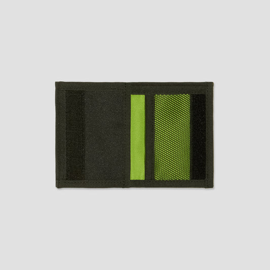 Polar Script Logo Key Wallet Black / Lime