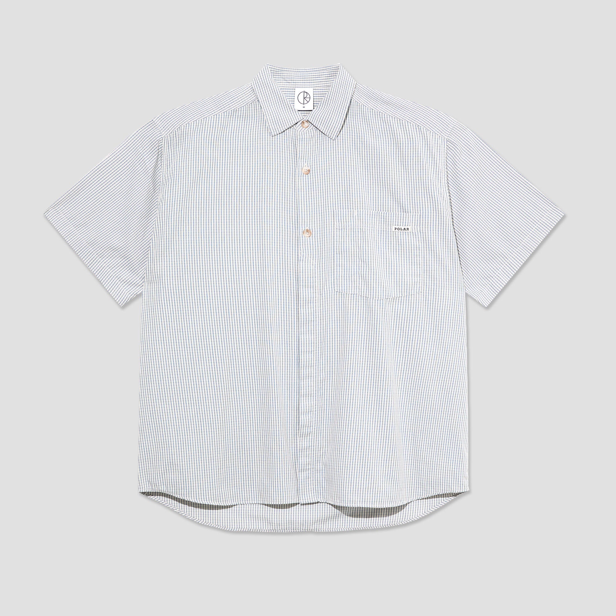 Polar Mitch Shirt Blue Check
