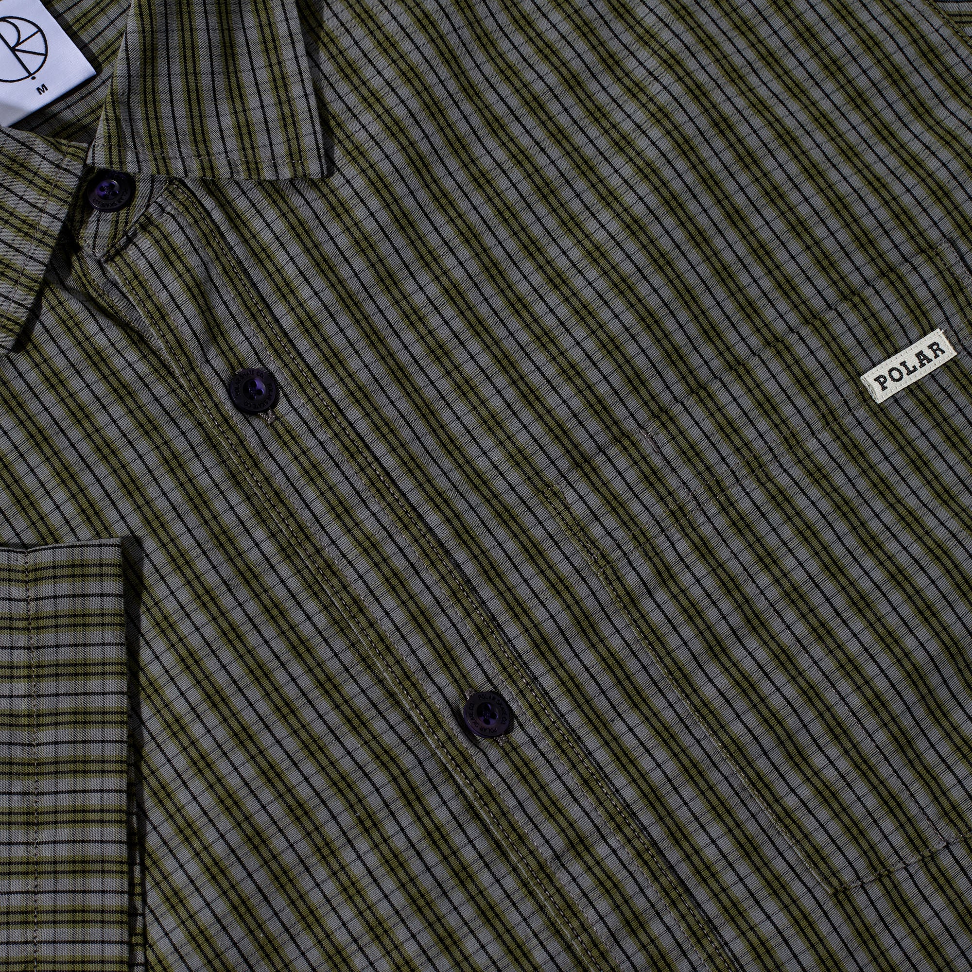 Polar Mitchell Shirt Black / Green